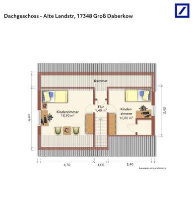 Grundriss - Dachgeschoss