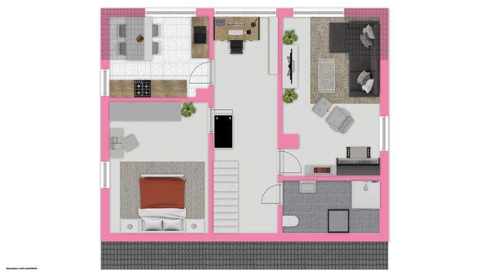 Grundriss Obergeschoss