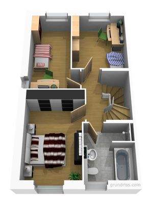 Grundriss Obergeschoss