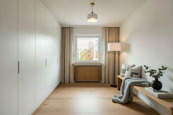 KI - Beispielbild nach Sanierung - Ankleidezimmer