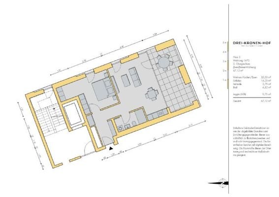 Grundriss WHG 1470