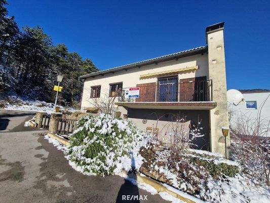 Südseite des Hauses