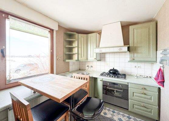 ...fließender Übergang zur Küche