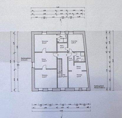 Mehrfamilienhaus 1. OG, 2 x 2-Zimmer-Whg.