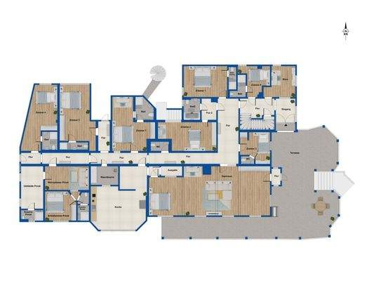 Grundriss Erdgeschoss