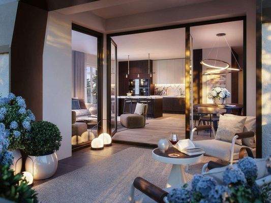 Loggia - Visualisierung