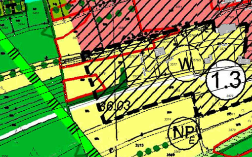Auszug Flächennutzungsplan