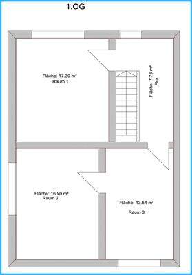 Grundriss Obergeschoss