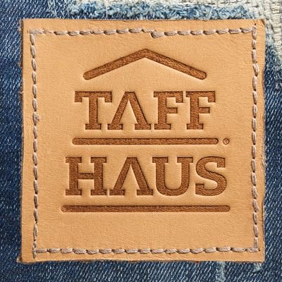 2015-12-18 TAFF-Haus Logo auf Jeansstoff quadratis