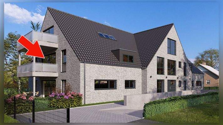 Vorderansicht - Einfahrt Tiefgarage