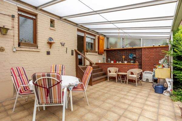 Überdachte Terrasse