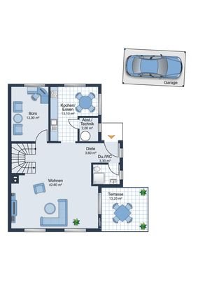 Grundriss EG