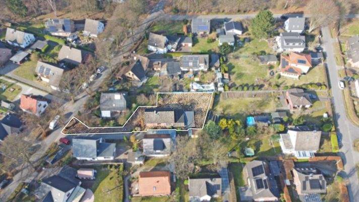 Baugrundstück (Luftaufnahme)