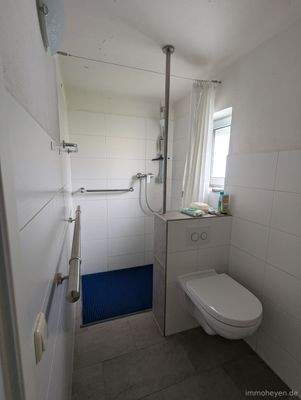 Duschbad im Erdgeschoss
