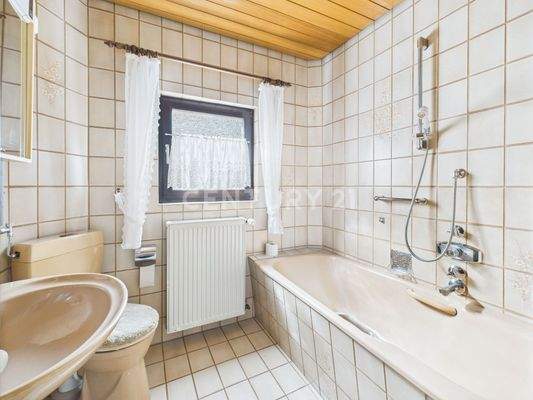 Wannenbad im Erdgeschoß