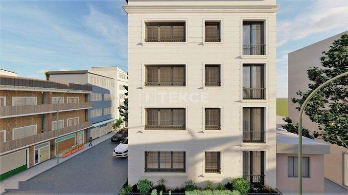 Apartment Building 200 Meters to The Coast in Istanbul