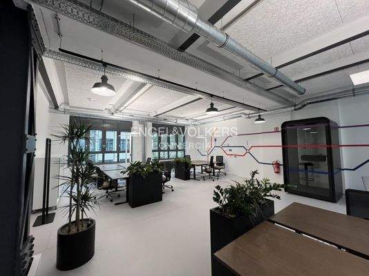 Beispielhafte Bürofläche