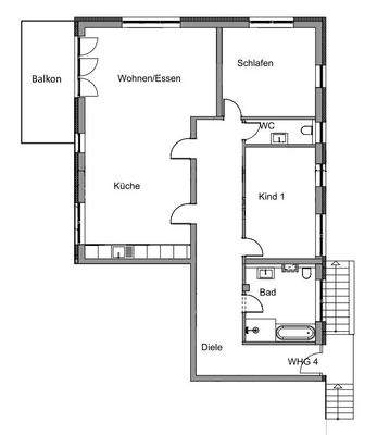 Grundriss Nr. 4 Erdgeschoss
