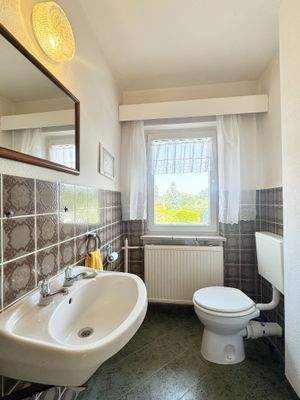 Gäste-WC im Erdgeschoss