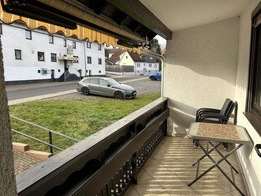 Balkon im EG