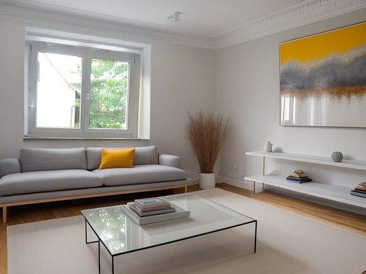 Wohnzimmer visualisiert