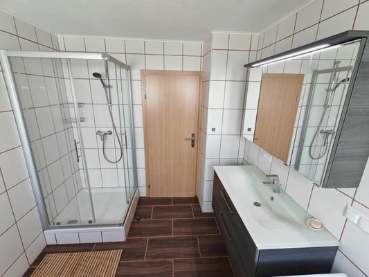Bad mit WC und Dusche Haupthaus (EG)