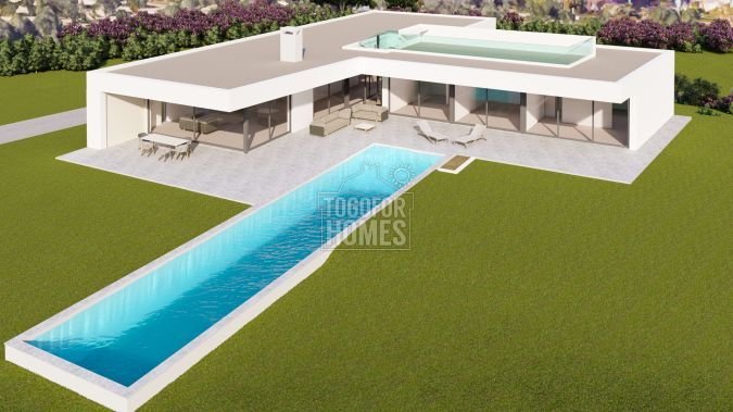 Projekt - Villa mit 20m Pool