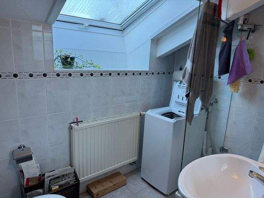 Duschbad im Dachgeschoss