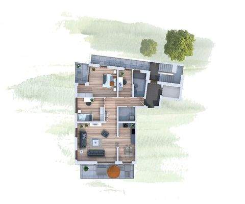 Strehlener Straße Grundriss WE 1