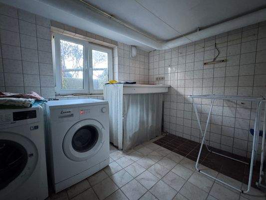 Waschküche im Keller