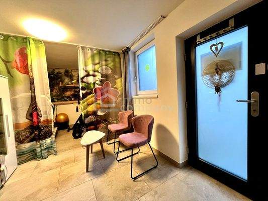 Eingangsbereich Keller