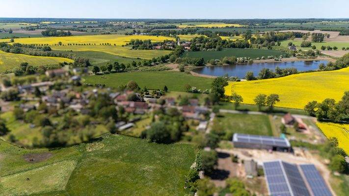 Blick zum Kleinlukower See