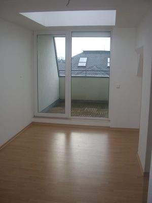 Dachbalkon mit Arbeitszimmer