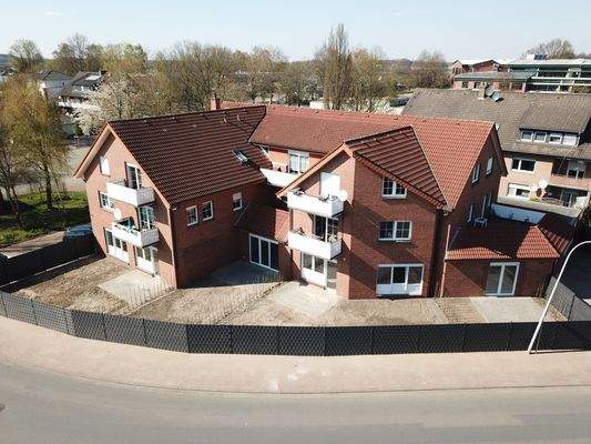 Mehrfamilienhaus Luftaufnahme