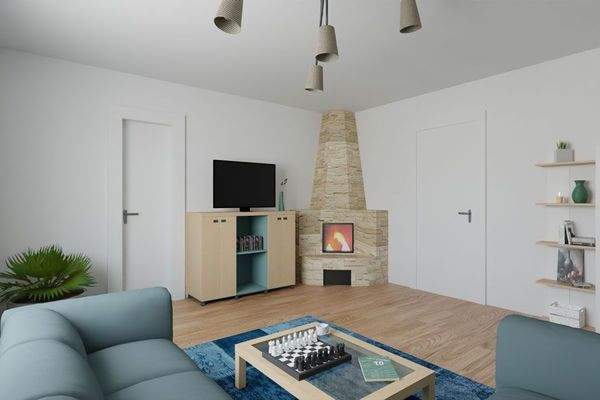 4- Visualisierung Wohnzimmer