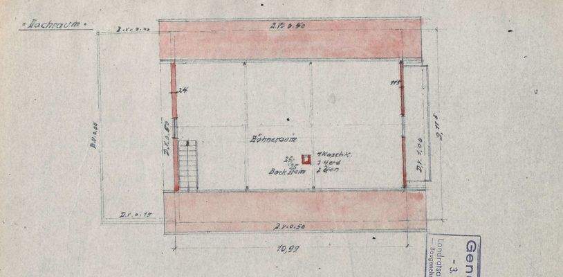 Grundriss DG unmaßstäblich