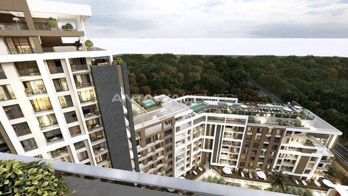 Special Design Sea View Apartments in Antalya Aksu