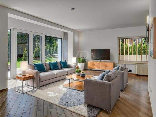 Beispielmöblierung Wohnzimmer