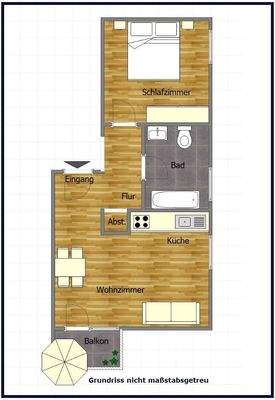 nicht maßstabsgetreu