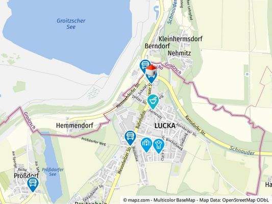 Geolyzer Kartenausschnitt