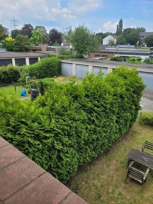 Ausblick vom Balkon