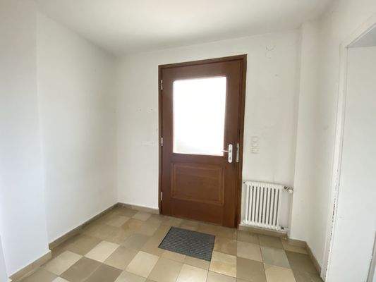 Hauseingang mit Windfang