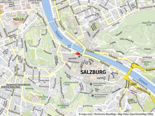 Geolyzer Kartenausschnitt