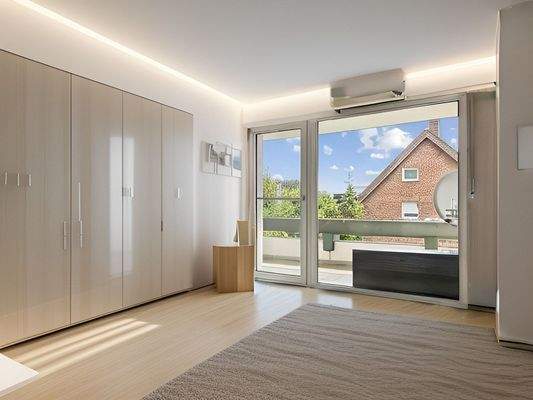 Schlafzimmer Visualisierung