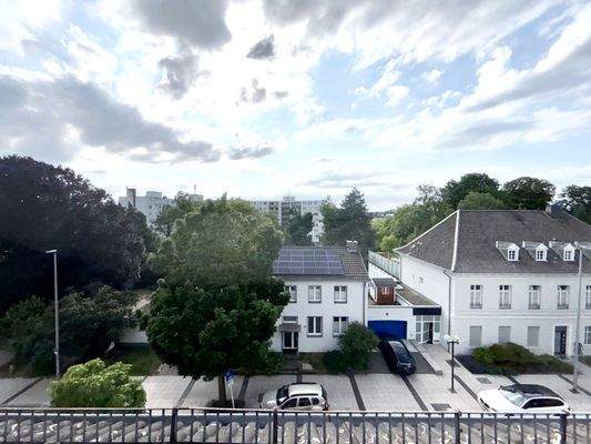 Ausblick zur Straße