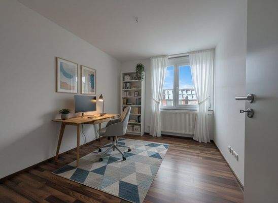 Arbeitszimmer Digitales Staging