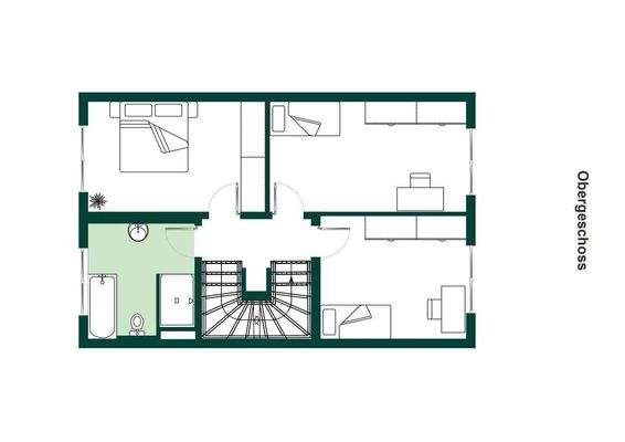 Grundriss Obergeschoss