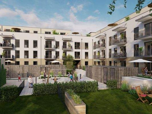 Ihre Dachterrasse in der Gebäudeecke