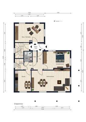 Grundriss Erdgeschoss