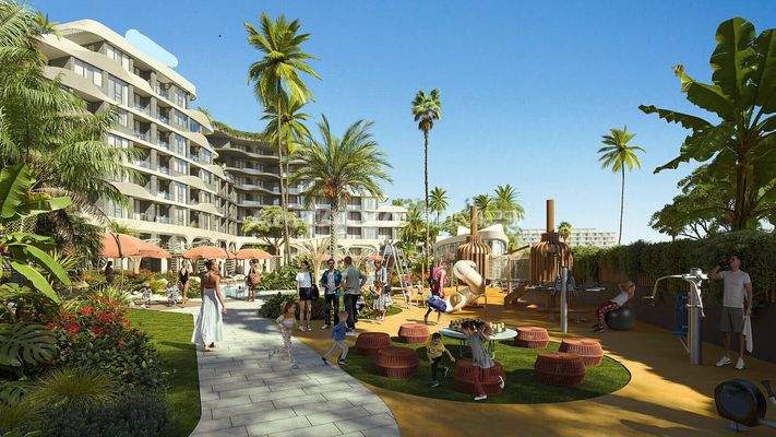 Investment Flats in a Hotel-Concept Complex in Antalya Altintas